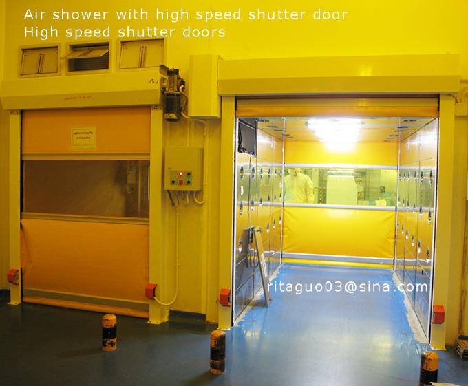 Ducha de aire grande del recinto limpio del cargo 400W con la puerta del obturador, filtro de HEPA 4