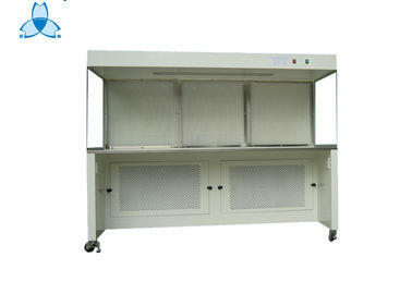 Color blanco del gabinete horizontal del flujo laminar del banco limpio de 2 personas para el laboratorio