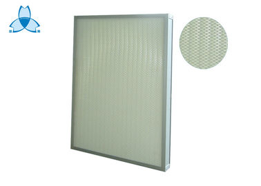 Mini filtro anodizado del plisado HEPA del marco de aluminio para los usos del sitio limpio/HVAC