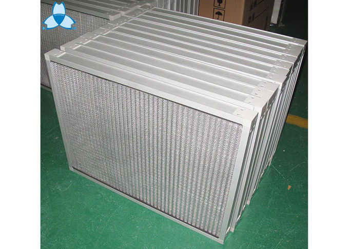 Filtro de aire lavable del marco de aluminio 0