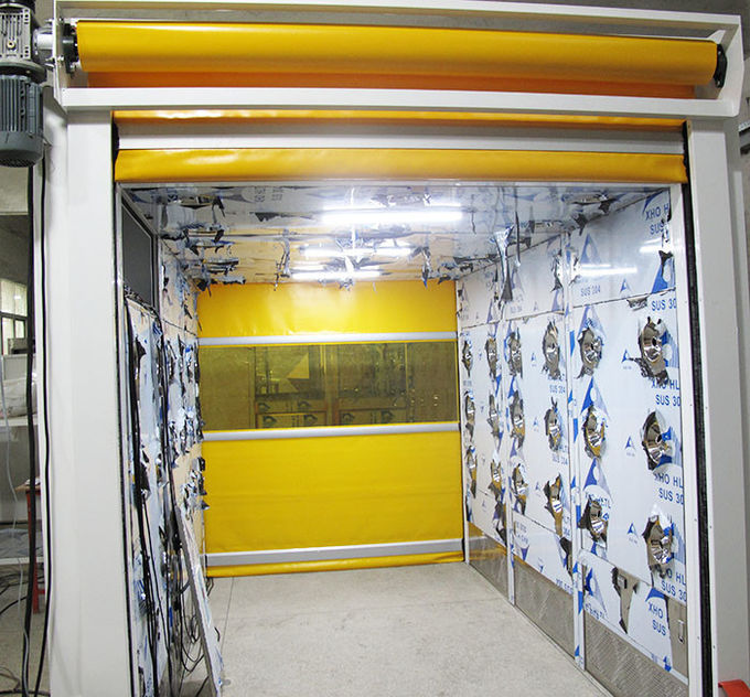 Túnel del sitio de ducha de aire de 3 Modulars, duchas de aire grandes de las mercancías para los cuartos limpios 0