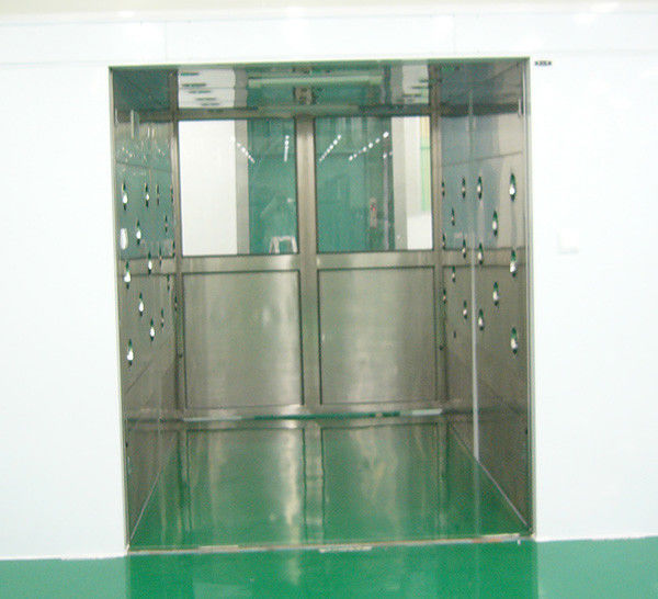 Túnel del sistema de la ducha de aire del recinto limpio de la industria con las puertas deslizantes automáticas de la anchura 1800 0