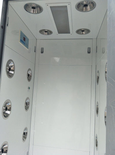 Duchas de aire verticales del sitio limpio con el control de puertas de aluminio de oscilación por el panel de control de IC 1