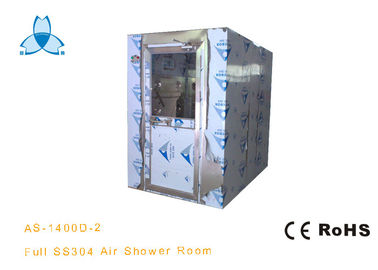 Ducha de aire automática llena del recinto limpio SUS304 para 4 personas con soplar de tres lados