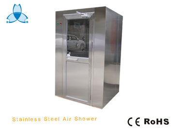 Un sitio de ducha de aire de la persona SS304 con el tipo manual del jet del soplo de las puertas de oscilación/3 maneras