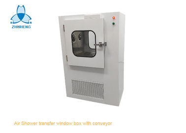 Transferencia entrelazada eléctrica Windows de la caja de paso de la ducha de aire con el transportador de rodillo SS304