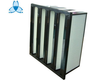 comprar Los filtros de aire de la fibra de vidrio del banco de la segunda etapa V ventilan el sistema de ventilación 592x490x292 online manufacture