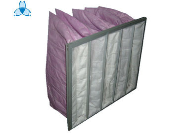 comprar Filtro de aire no tejido medio de la eficacia F7 con 5 bolsillos, 595*595*500 online manufacture