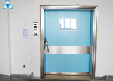 comprar Fuera de polvo color azul cubierto del filtro de aire del hospital con la sola puerta de oscilación online manufacture