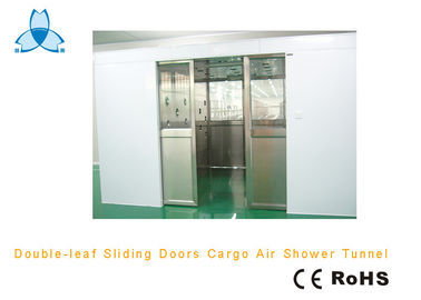 comprar Ducha de aire blanca del acero inoxidable con las cerraduras entrelazadas eléctricas, velocidad del viento 22-25m/s online manufacture