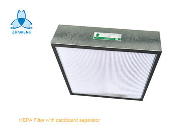 comprar Filtro del marco metálico HEPA con el separador de papel para la ducha de aire del sitio limpio, aire que maneja la unidad online manufacture