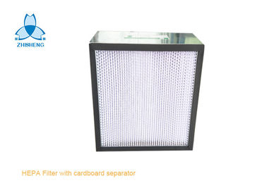comprar El alto acuerdo galvanizado HEPA de la circulación de aire del marco H13 H14 filtra NO el separador online manufacture