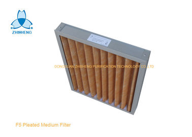 comprar El marco de aluminio F5 plisó pre el filtro de aire/el filtro grueso para el aire acondicionado del hospital online manufacture