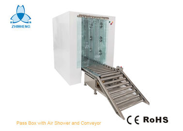comprar Sitio limpio antiestático de la caja de paso y transportador del acero inoxidable 304 para pasar mercancías online manufacture