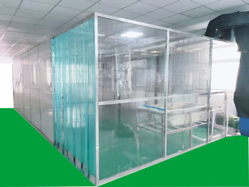 comprar Cabina limpia de ISO7 Softwall con la instalación fácil antiestática de los materiales de cortina del PVC online manufacture