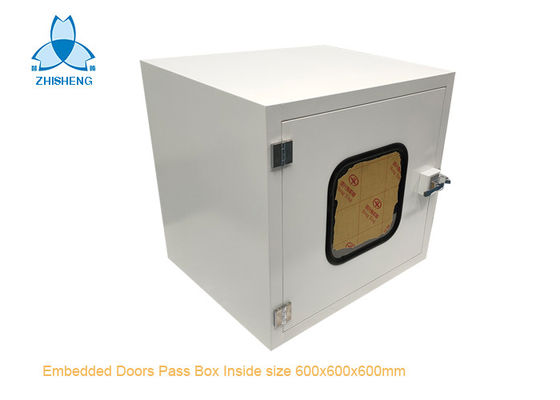 comprar El polvo integrado de la puerta cubrió la caja de paso estática de acero para el sitio limpio online manufacture