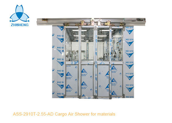 comprar Paso de los materiales y del túnel de la ducha de aire del cargo de las mercancías con 4 puertas deslizantes autos de la hoja online manufacture