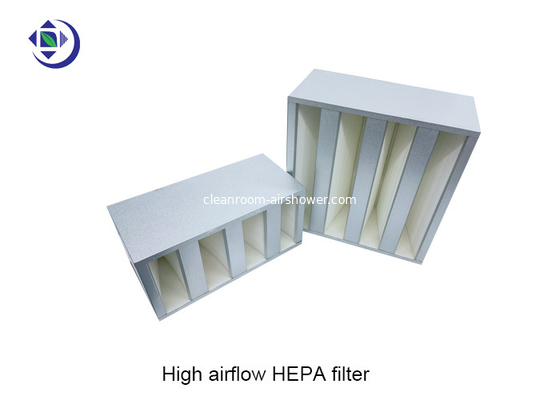 comprar Alto filtro del acuerdo HEPA de Aiflow H13 H14 4V con el marco galvanizado online manufacture