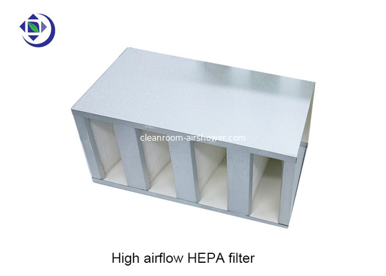 comprar Alto Aiflow filtro galvanizado del acuerdo HEPA del marco H13 H14 online manufacture