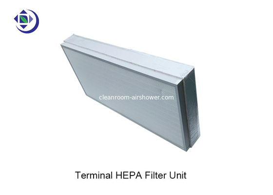 comprar Caja disponible anodizada del filtro del marco de aluminio H13 H14 HEPA con medios de la fibra de vidrio online manufacture