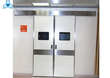 Puertas dobles del hospital eléctrico del filtro de aire del hospital del acero inoxidable para el sitio de hospital