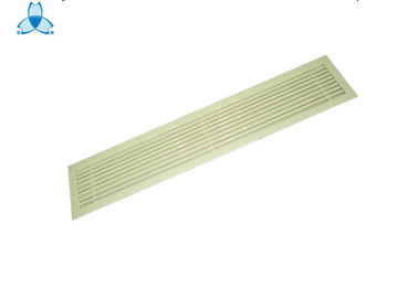 Sola parrilla de aire de la desviación de la barra de la vuelta de la lumbrera linear del aire - 0°/30° para el aire fresco industrial