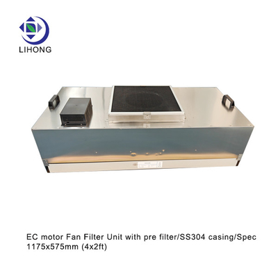 Unidades de filtro de ventilador controladas por ordenador para salas limpias con bajo consumo de energía