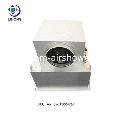 Unidad de filtro de soplador de tensión de 220 V con flujo de aire de 1500 M3/h y nivel de ruido ≤ 60 dB