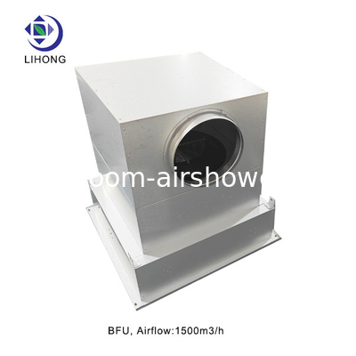 Filtro BFU de acero galvanizado 756mm X 756mm X 785mm para un ambiente de trabajo limpio y seguro