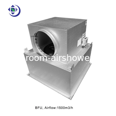 Unidad de filtro de soplador industrial para filtración superior de aire en fábricas