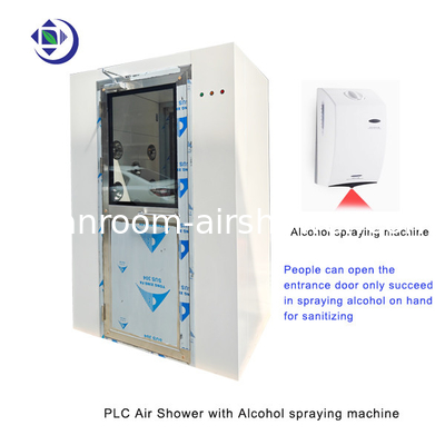 Ducha de aire de sala limpia de 380v de puerta simple / doble Equipo esencial para mantener un ambiente de trabajo limpio y seguro