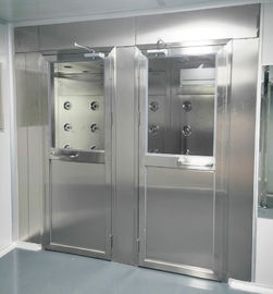 Ducha de aire para las personas y los materiales con 4 puertas controladas por el PLC y la pantalla táctil