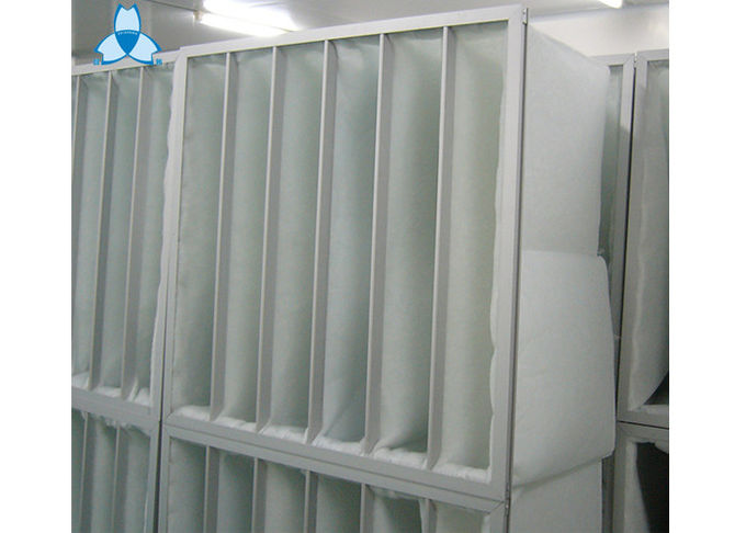 Filtros de aire lavables comerciales de la HVAC, ventilación del aire acondicionado del filtro de airbag 0
