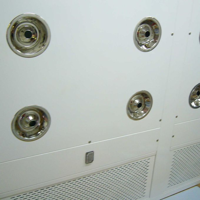 Puerta grande de 4 personas de aire de la ducha hoja industrial del sistema de la sola, velocidad del viento 22-25m/s 1