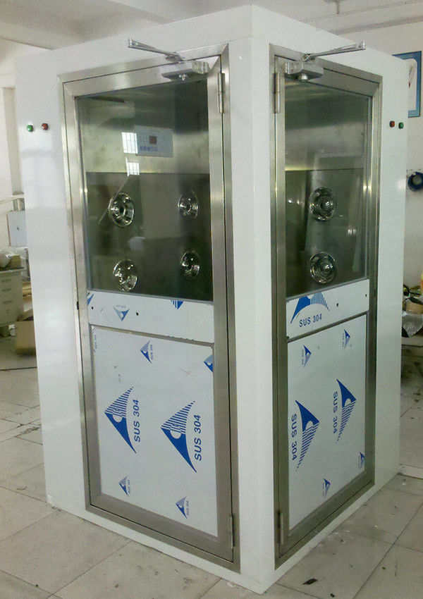 L mecanografía a GMP el sistema aire-aire limpio de la ducha, duchas de aire para los cuartos limpios con la anchura 800m m 0